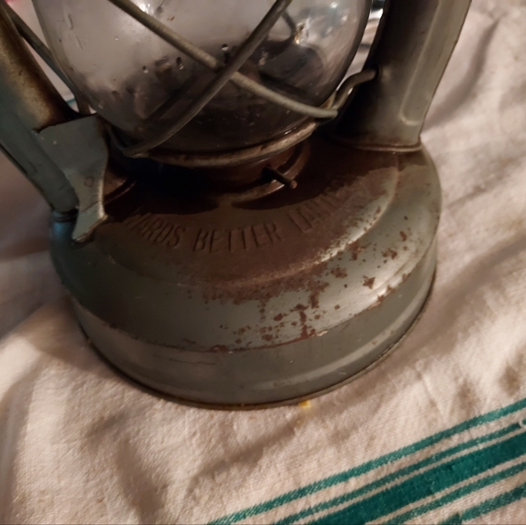 Vintage, Embury No 10, Air Pilot, Kerosene Lantern - {Antique} - Picture 13 of 16